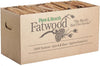 Plow & Hearth Boxed Fatwood Fire Starter All Natural Organic Resin Rich Eco Friendly Kindling Sticks for Wood Stoves Fireplaces Campfires Fire Pits Burns Quickly and Easily Safe Non Toxic (40 LB)