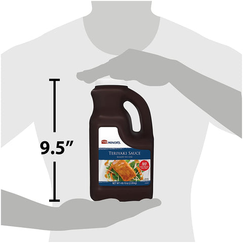 Image of Minor'S Teriyaki and Stir Fry Sauce, BBQ Sauce and Marinade, 4 Lb 9.6 Oz Bulk Bottle (Packaging May Vary)