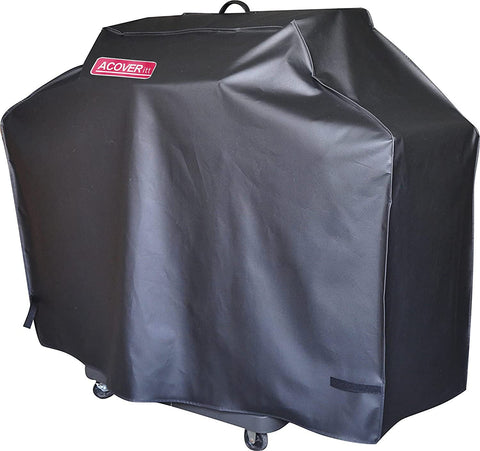 Image of 52" Heavy Duty Waterproof Gas Grill Cover Fits Weber Char-Broil Coleman Gas Grill (52"X22"X40", Black)