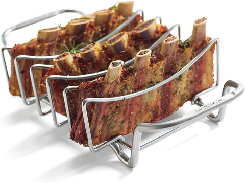 Image of Broil King 62602 Rib Rack and Roast Support,Silver