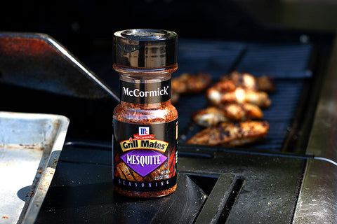 Image of Mccormick Grill Mates Mesquite Garlic,Paprika,Black Pepper Seasoning, 2.5 Oz
