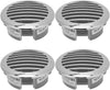 Boats Airflow Vent Cover 4Pcs 3.5In 316 Stainless Steel High Polished Cap Boats Air Outlet Grill Marine Parts for Yachts Rvs