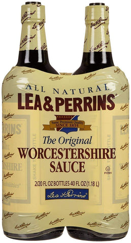 Image of Lea & Perrins Worcestershire Sauce, 20 Fluid Ounce (Pack of 2)