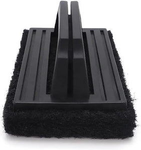 Large Multi-Use Black Grill Scrubber Brush (2-Pack)