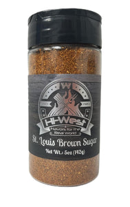 Hi-West St. Louis Brown Sugar BBQ Seasoning Rub 5Oz