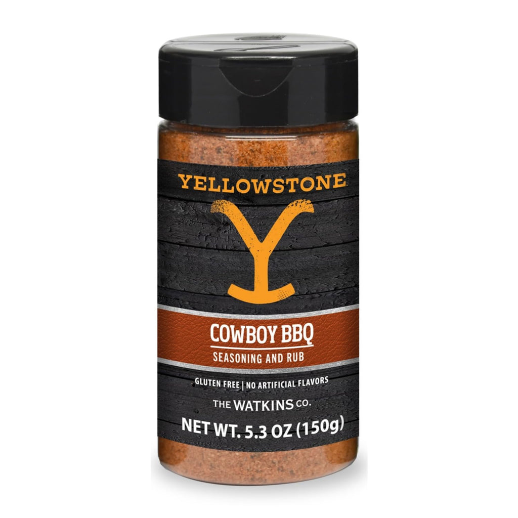 Yellowstone Cowboy BBQ Seasoning And Rub 5 3Oz Grilling4all