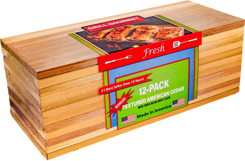 Image of Cedar Grilling Planks - 12 Pack