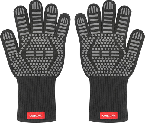 Image of Heat Proof Grilling Gloves. Great for Turkey Frying, Grilling, BBQ, Baking, Cooking. up to 1500 Degrees F.