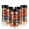 Burn Pit Bbq'S Variety Pack - Fire for Effect Sweet Heat, All Ration All-Purpose BBQ Rub, Pop Smoke Memphis Style Rub, Fire in the Hole and Ground Pounder All-Purpose Garlic Seasoning.