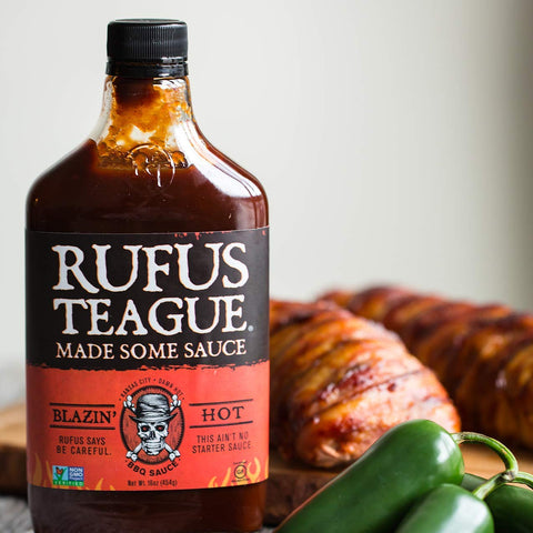 Image of Rufus Teague - Variety BBQ Sauce Pack - Premium Barbecue Sauce - 6 Bottles
