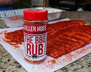 Killer Hogs the BBQ Rub Pack of 2 Bottles | Championship Grill Seasoning for Beef, Steak, Burgers, Pork, and Chicken | Contains Two 11 Ounce Bottles (2-Pack)