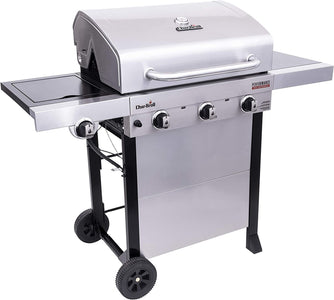 ® Performance Series™ Tru-Infrared Cooking Technology 3-Burner with Side Burner Cart Propane Gas Stainless Steel Grill - 463370719