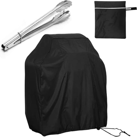 Image of Grill Cover for Outdoor Grill 30”32”36”58”Inch,Bbq Grill Cover Waterproof,Small Gas Grill Cover,Grill and Smoker Gas Covers,2,4 Burner Gas Grill Cover,Small Black Grill Cover