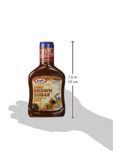 Kraft Sweet Brown Sugar Slow-Simmered Barbecue Sauce, 18 Oz Bottle