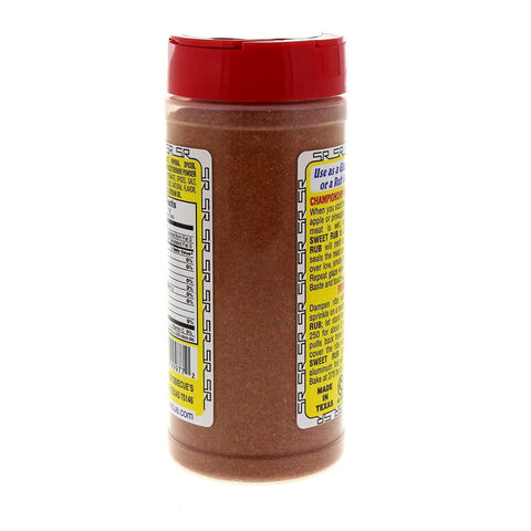 Image of Obie-Cue'S Sweet Rub BBQ Spice for Chicken, Chops & Ribs (12 Oz)