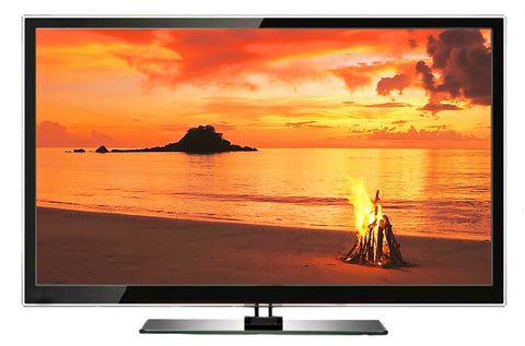 Image of Campfire DVD by the Beach with the Sounds of the Sea and Waves and Amazing Sunsets