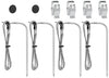 Meat Probe Kit for Masterbulit Gravity Series 560/800/1050 XL Digital Charcoal Grill and Smoker, Meat Thermometers with Clips and Gormmet 4-Pack