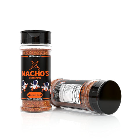 Image of MACHO'S Mars Dust BBQ Seasoning (5 Oz) | All Natural, Gluten Free and Non-Gmo