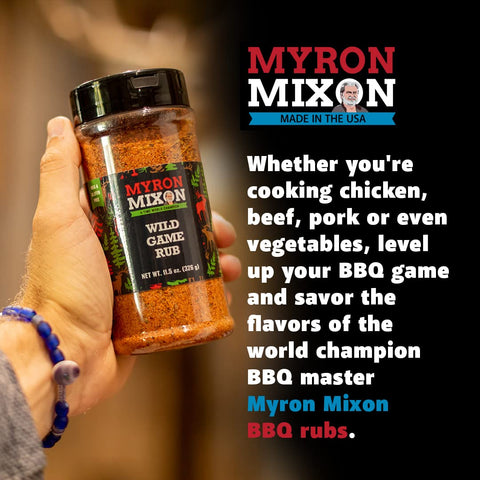 Image of BBQ Rub | Original Meat | Champion Pitmaster Recipe | Gluten-Free BBQ Seasoning, Msg-Free, USA Made | 12 Oz