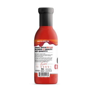 Kosmos Q Cherry Apple Habanero BBQ Glaze - 15.5 Oz Bottle for Sticky & Flavorful Barbecue - Thick BBQ Glaze for Competition Ready Mouth-Watering Meat (Cherry Apple Habanero)