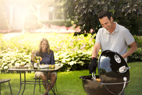 Image of Weber Master-Touch 22" Charcoal Grill, Smoke