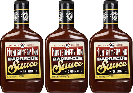 Montgomery Inn Barbecue Sauce (3 Pack 28Oz Each)