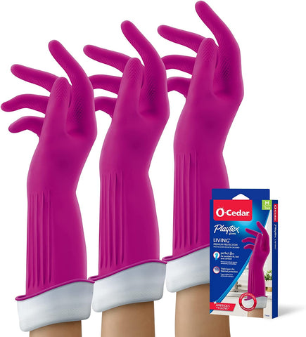 Image of Living Drip-Catch Cuff Gloves, Medium 1 Pair
