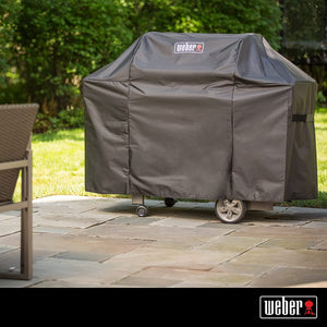 Weber Genesis II 300 Series Premium Grill Cover, Heavy Duty and Waterproof, Fits Grill Widths up to 59 Inches