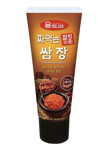 Image of Woomtree Seasoned Soybean Paste (Ssamjang) , in Tube, 4.2 Oz | Korean Food |