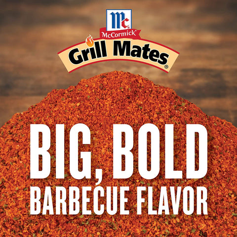 Image of Mccormick Grill Mates Barbecue Seasoning, 27 Oz - One 27 Ounce Container of Barbecue Rub, Perfect for Proteins, Vegetables and Fruits
