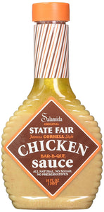 3 Set of 16 Ounce,The Rob Salamida Company Original State Fair Famous Cornell Style Chicken BBQ Sauce