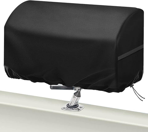 Image of Boat BBQ Grill Cover Waterproof 23X15X15In, for Magma Chefsmate Gas Grill, Magma Cabo Grill, Magma Newport 2 Infra Red Grill, Magma Catalina 2 Infra Red Grill, Heavy Duty Windproof Anti-Uv