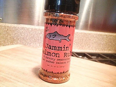 Mom'S Gourmet Spice Blends, Jammin' Salmon Rub, 4.5 Ounce
