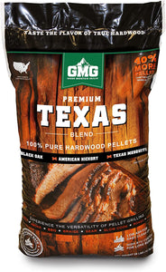 Premium Texas Pure Hardwood Outdoor BBQ Grilling Pellets