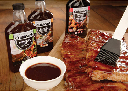 Cuisinart CGBS-014 Smoked Bacon Molasses BBQ, Premium Flavor and Blend for Marinade, Dip, Sauce or Glaze, 13 Oz Bottle