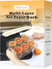 Air Fryer Rack, Multi-Layer Dehydrator Rack Accessories Compatible with Ninja Foodi Grill XL FG551 IG601 IG651