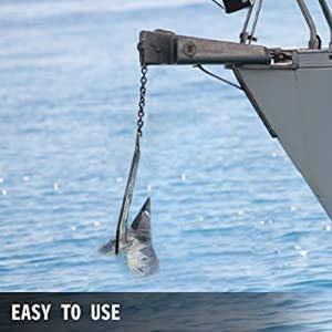 316 Stainless Steel Delta/Wing Style Boat Anchor