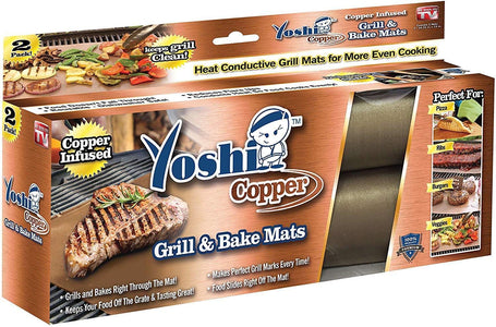 Grill and Bake Mats (Set of 2).