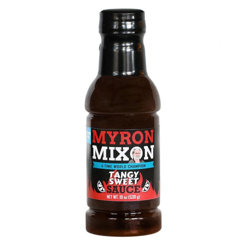 Image of Myron Mixon BBQ Sauce | Tangy Sweet | Champion Pitmaster Recipe | Gluten-Free BBQ Sauces, Msg-Free, USA Made | 19 Oz Bottle