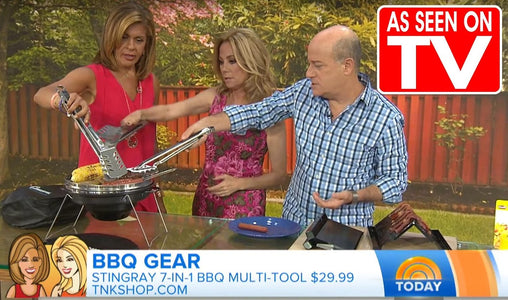 All-In-One BBQ Multitool - Best Barbeque Accessories - Stainless Steel Outdoor Grill Tool - Grill Masters Must Have Gadget