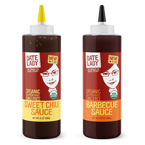 Savory Sauce Pack | BBQ Sauce and Sweet Chili Sauce | Gluten Free | Paleo Friendly | No Corn Syrup or Cane Sugar | No Added Flavors or MSG (Large Size) Use as a Sauce for Pizza or as a Dipping Sauce.