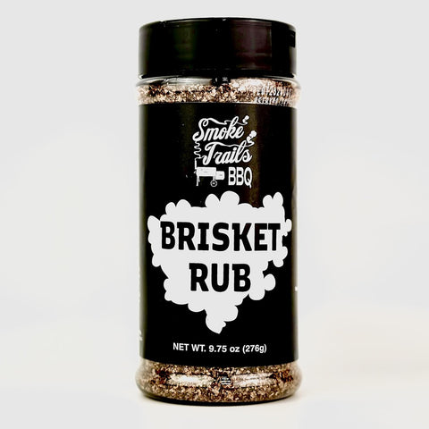 Image of Smoke Trails BBQ BRISKET RUB | BBQ Rub for Texas Brisket by Steve Gow | Great on Brisket, Beef Short Ribs, Steaks, and More