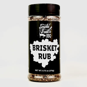Smoke Trails BBQ BRISKET RUB | BBQ Rub for Texas Brisket by Steve Gow | Great on Brisket, Beef Short Ribs, Steaks, and More